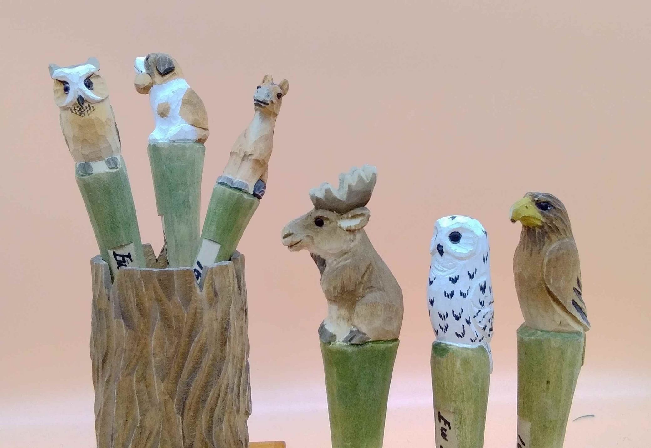 handmade wood pens