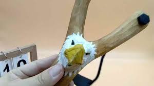 wood eagle slingshot