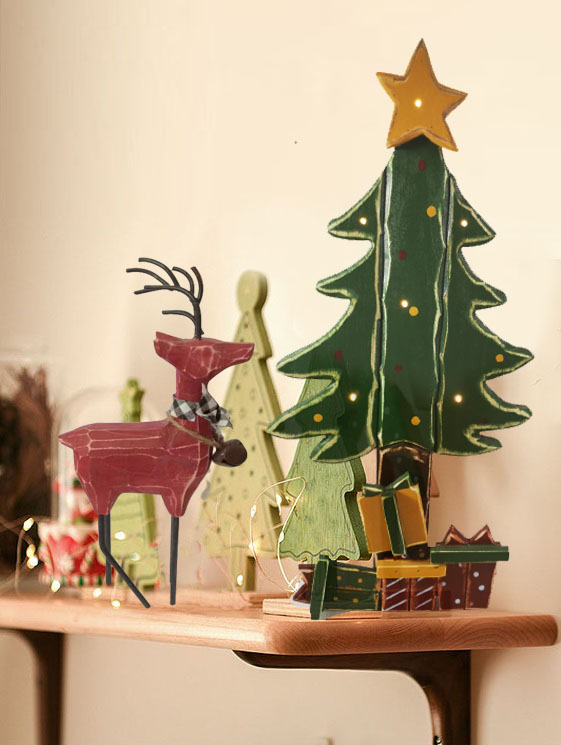 Wooden Christmas decoration