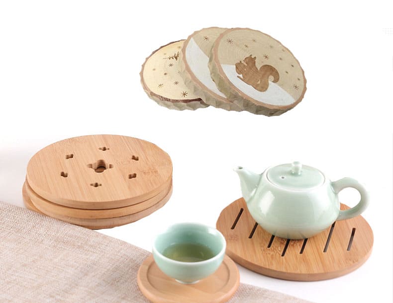 wholesale wooden coaster