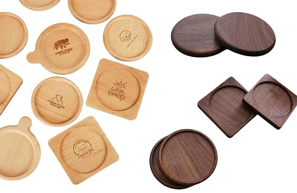 wholesale wooden coaster