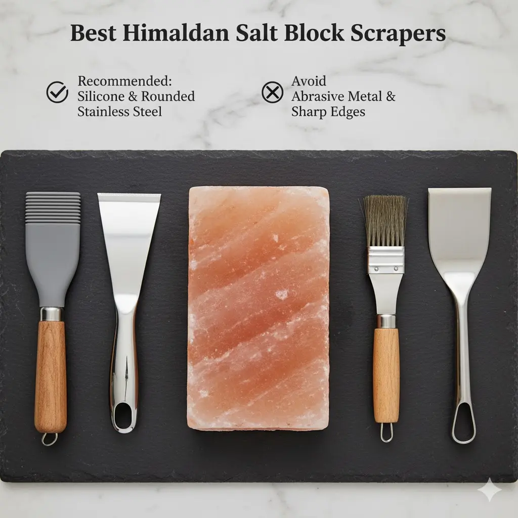 Best Himalayan Salt Block Scrapers for Residue Removal