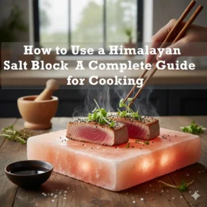 How to Use a Himalayan Salt Block-A Complete Guide for Cooking