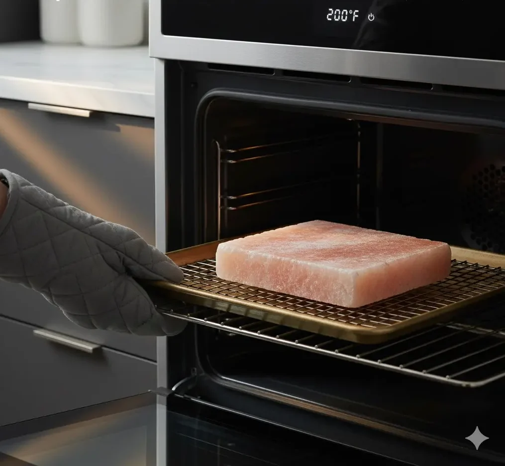 Preheat the Oven to 200°F (95°C)