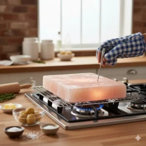 Prepare and Bake Cookies and Scones on the Salt Block