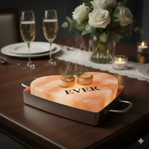 Salt Blocks with Custom Shapes and Engraving