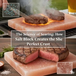 The Science of Searing-How a Salt Block Creates the Perfect Crust