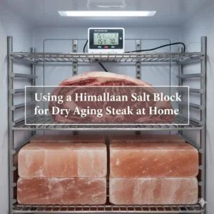 Using a Himalayan Salt Block for Dry Aging Steak at Home
