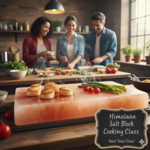 Where to Find a Himalayan Salt Block Cooking Class (Or Host Your Own)