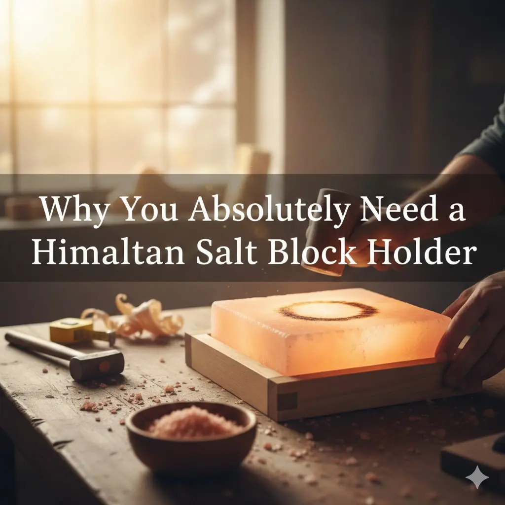Why You Absolutely Need a Himalayan Salt Block Holder