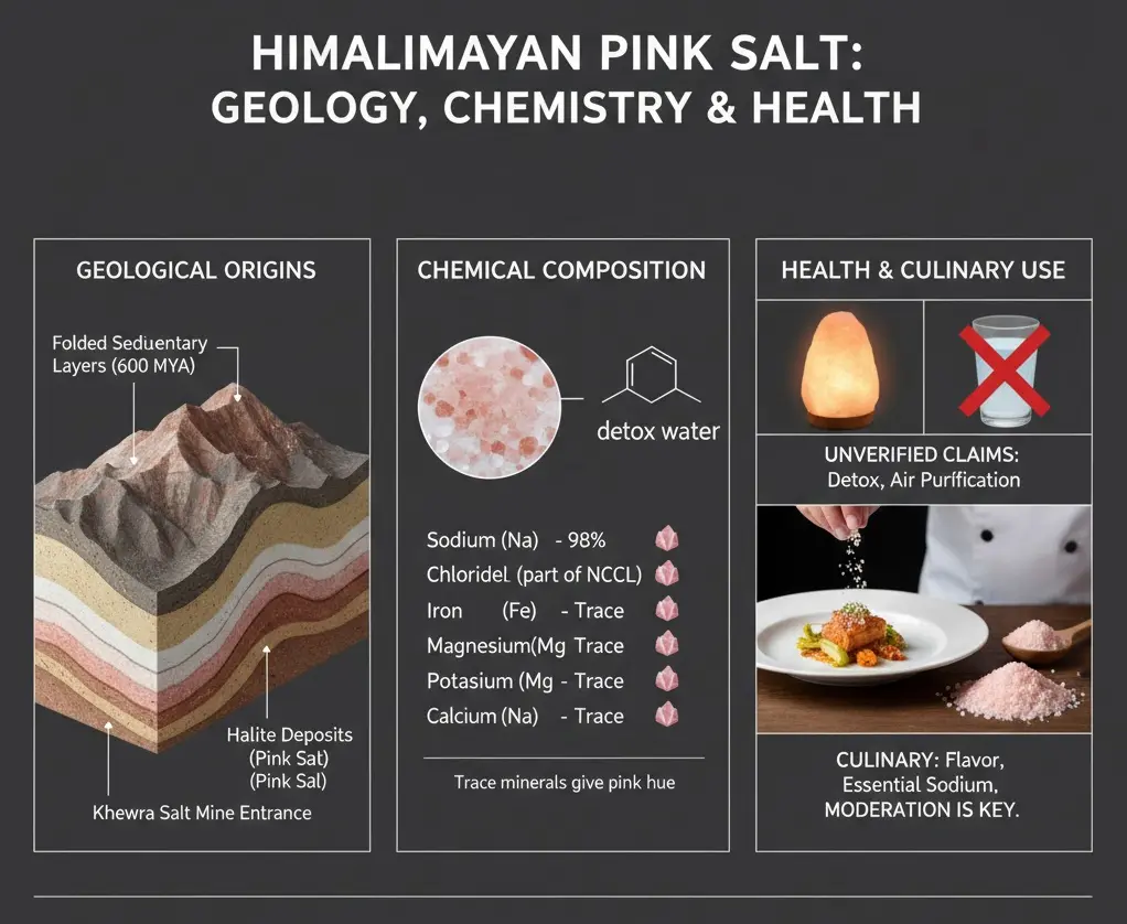 HIMALIMAYAN PINK SALT:GEOLOGY, CHEMISTRY & HEALTH