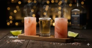 Himalayan salt shot glasses