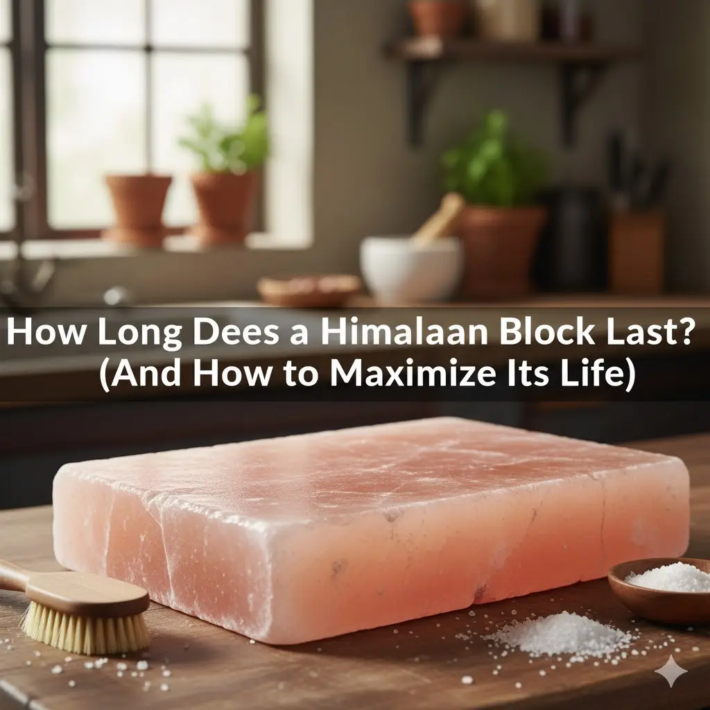 How Long Does a Himalayan Salt Block Last (And How to Maximize Its Life)