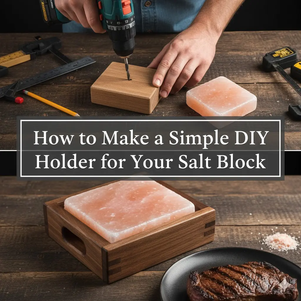 How to Make a Simple DIY Holder for Your Salt Block
