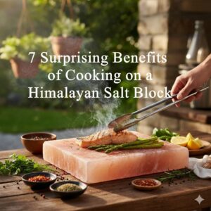 7 Surprising Benefits of Cooking on a Himalayan Salt Block