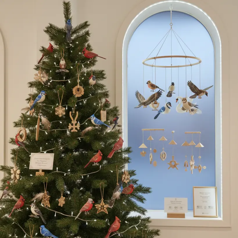 Clip-on vs. Hanging Styles Wooden Birds