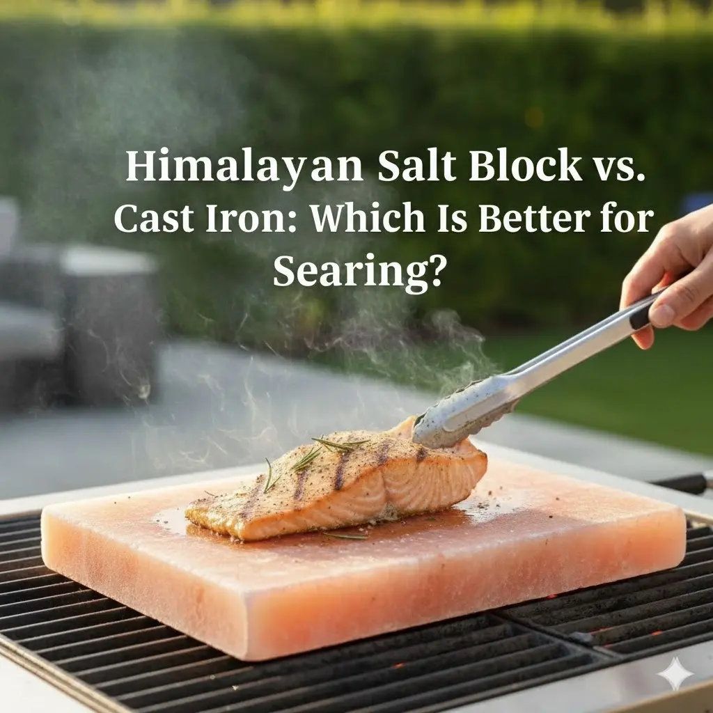 Himalayan Salt Block vs. Cast Iron: Which Is Better for Searing?
