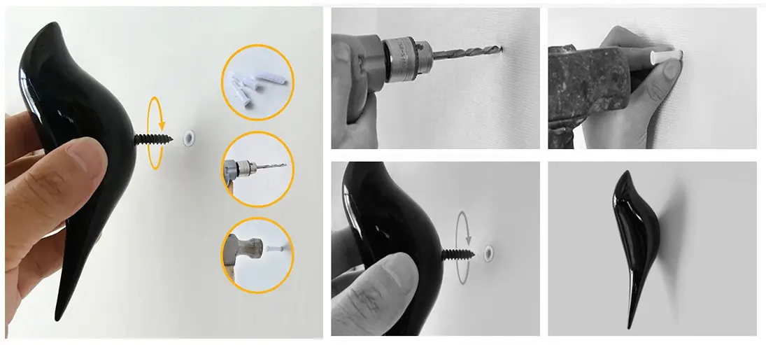 wooden wall bird Installation Methods