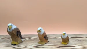 wooden carving eagle