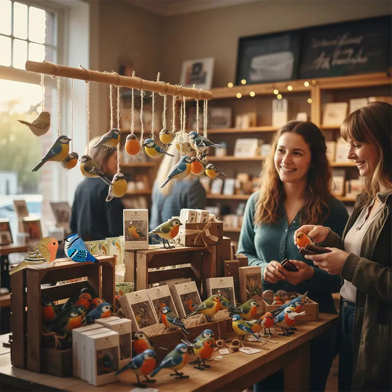 B2B Success Stories How Handcrafted Birds Transformed Gift Shop ROI