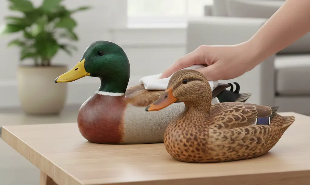 Maintenance of wooden ducks