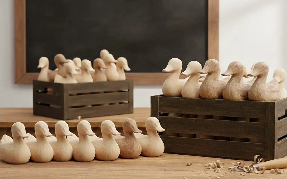 Unfinished Duck Blanks(DIY)