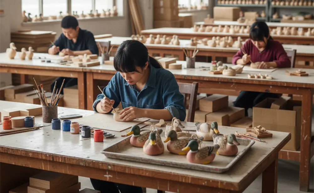 wholesale wooden duck and Ducklings