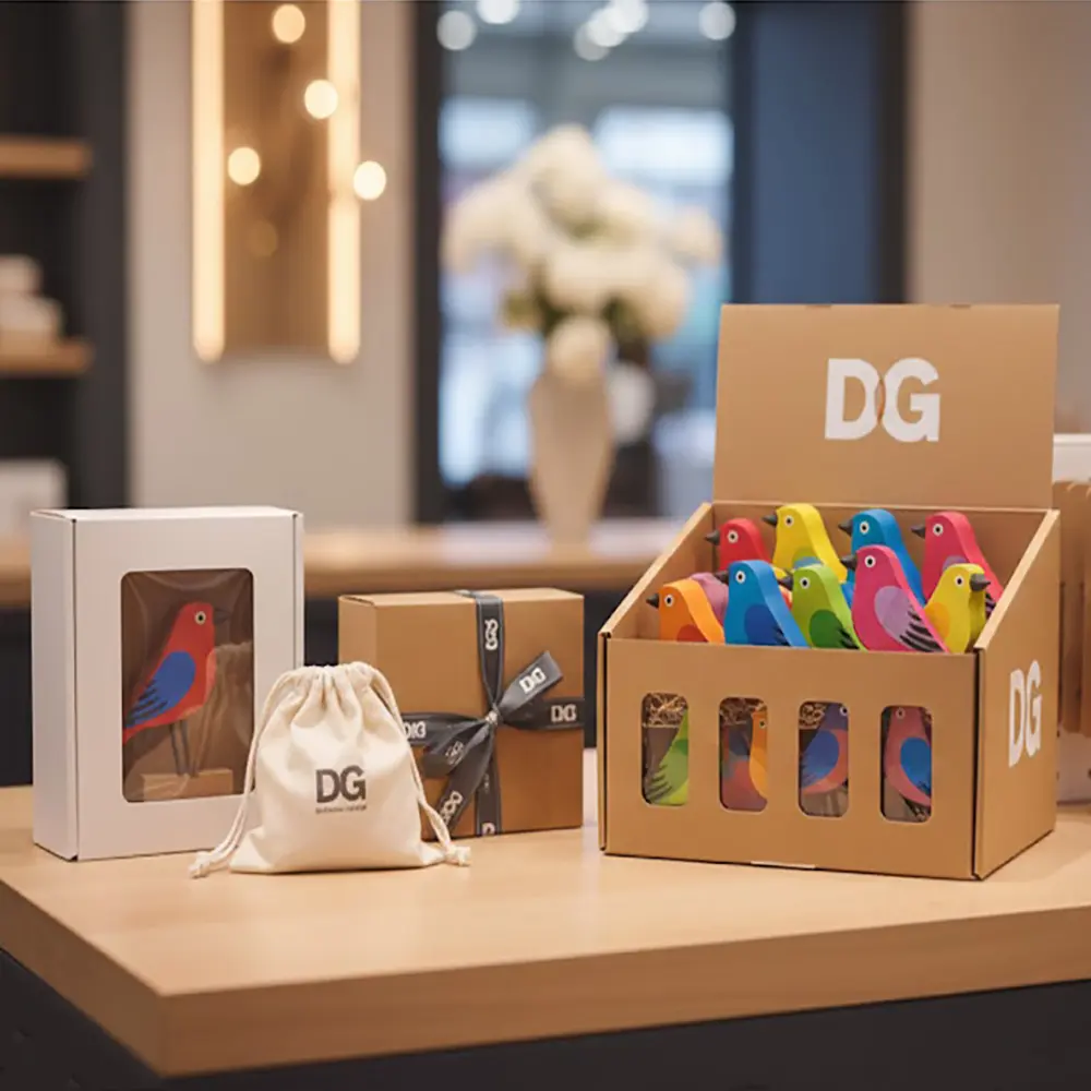 Specialty & Retail-Ready Premium window boxes, eco-friendly bags, and custom gift sets.