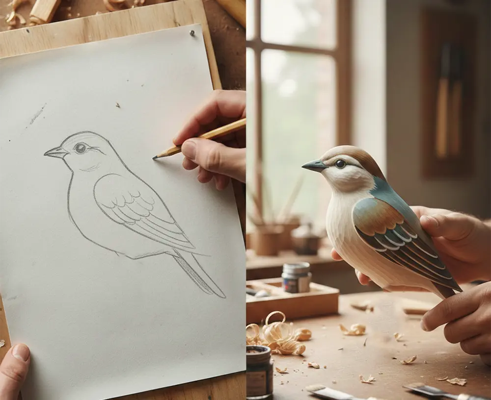 custom-wooden-bird-from-sketch-to-reality