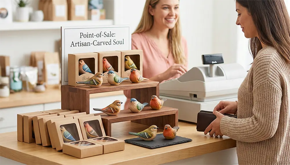 ewoodarts-handcrafted-wooden-bird-countertop-display