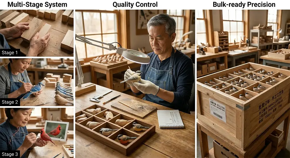 hand-carved-wooden-birds-multi-stage-qc-process