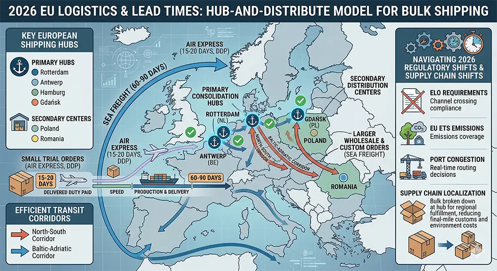 EU Strategic Logistics & Bulk Shipping Lead Times