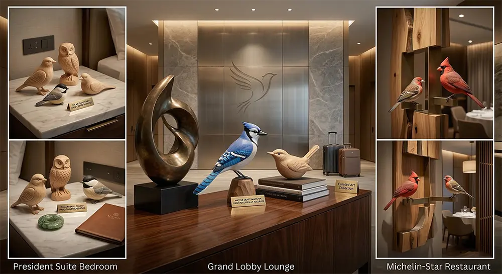 Hand-Carved-Basswood-Sculptures-Luxury-Standard