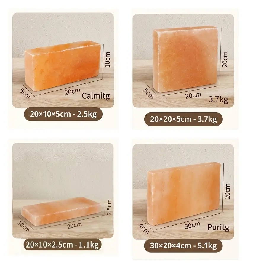 salt bricks different size