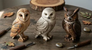 Artisan Series: Barn, Snowy, and Horned Owls