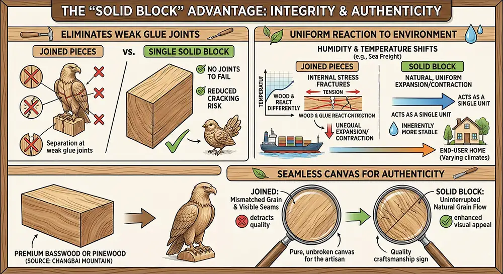 Solid-Block-Eagle-Carving-Advantage