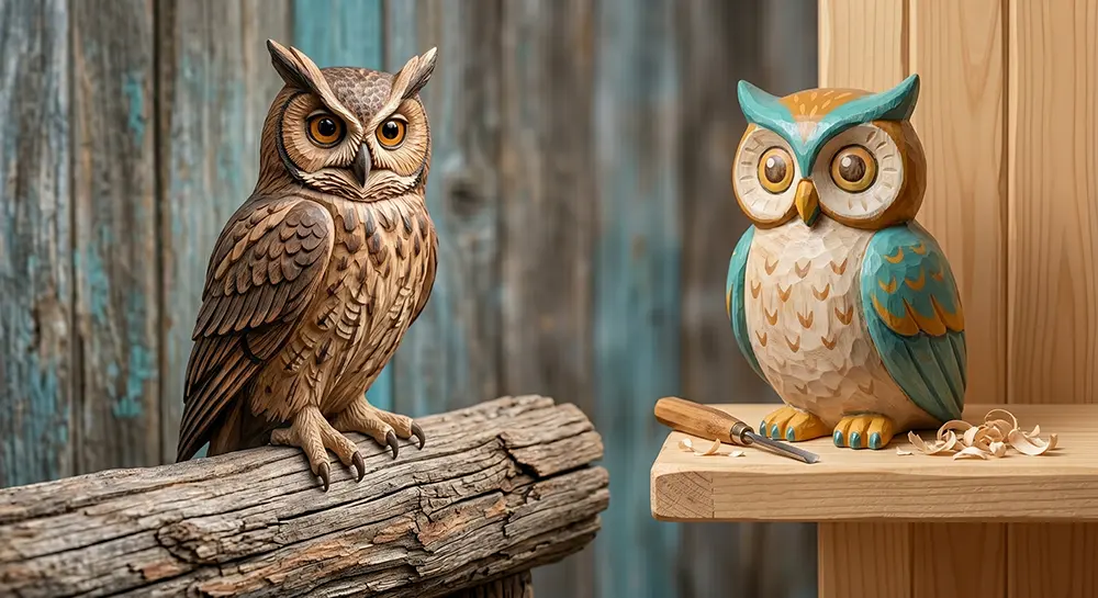 premium-basswood-owl-carvings-eco-friendly-coating