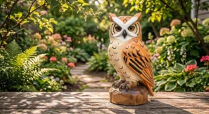 premium-hand-carved-basswood-owl-garden-decor