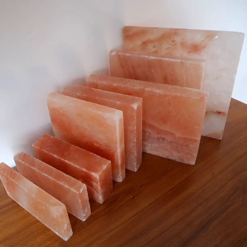 Custom-size wholesale Himalayan salt blocks for spa and construction